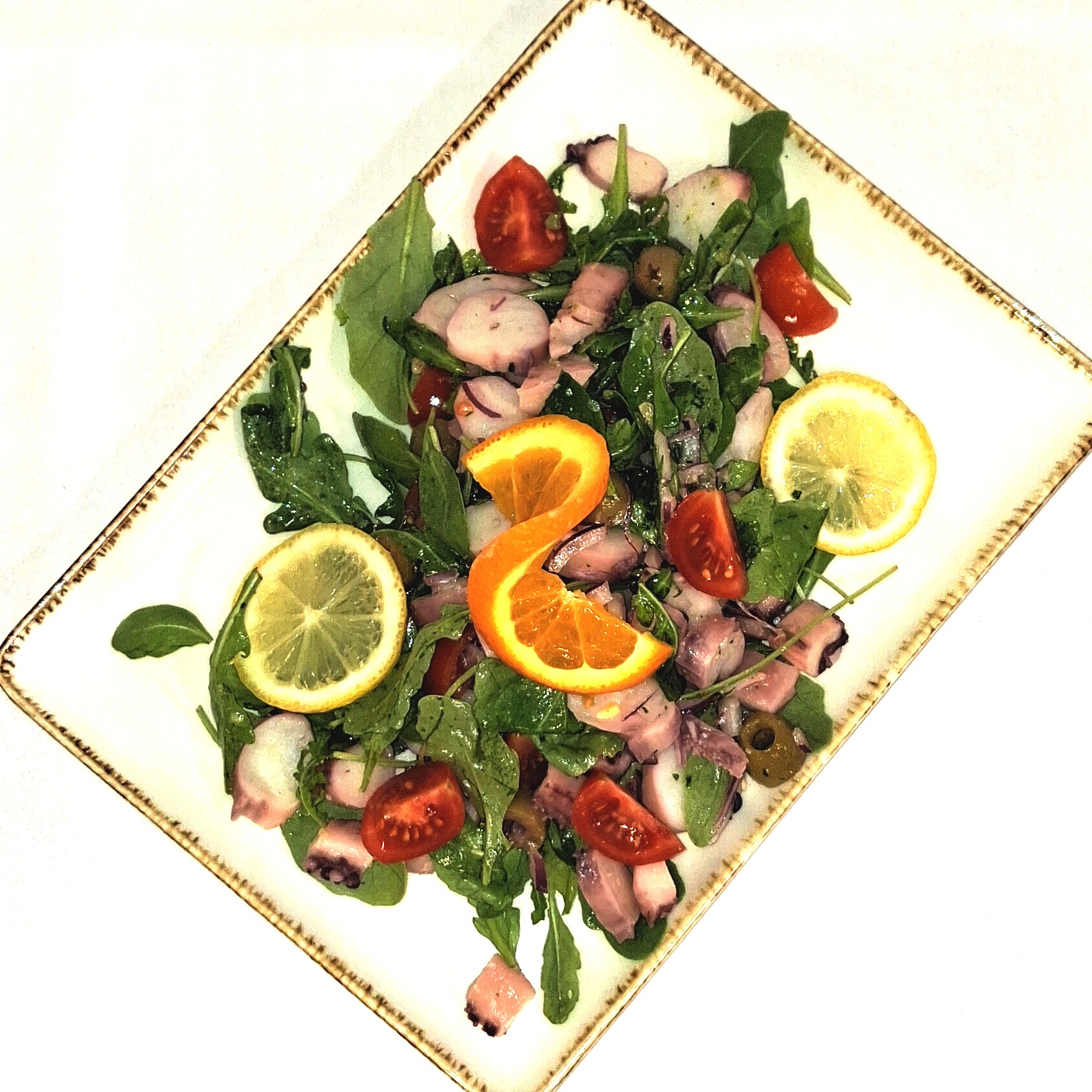 Octopus salad